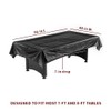 Hathaway Pool Table Billiard Dust Cover, Fits 7-8-Feet Table ,