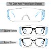 UNCO- Safety Goggles Over Glasses, Protective Goggles, Anti Fog, Work,