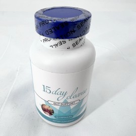 15 Day Cleanse - Gut and Colon Support - Dietary Supplement - Caffeine-Free