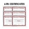 Deacon Certificate of Ordination License 6pk Linen Paper 8.5x11” New