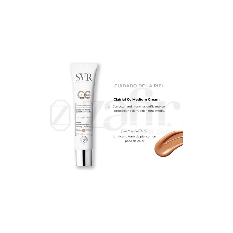 Clairial Cc Crema Anti Manchas Con Maquillaje Tono Medium