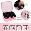 Joligrace Makeup Bag Cosmetic Case Vanity Travel Beauty Box Make