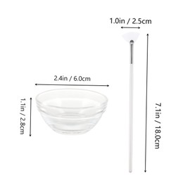 KITANDOVE Professional Beauty Salon Tool Kit - - Makeup Spatula - Scraper Tool - Concealer Applicator - Facemask Mixing Bowl - White Aluminum Cream Suit for Cosmetology Enthusiasts