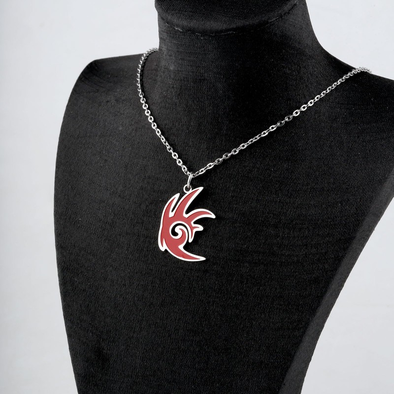 WUSUANED Shadw Necklace Game Inspired Necklace Hedgehog Game Lover Gift