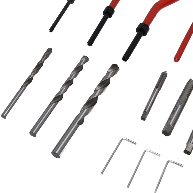 75Pcs Thread Repair Kit Restore Tool Spanner Wrench Twist Drill