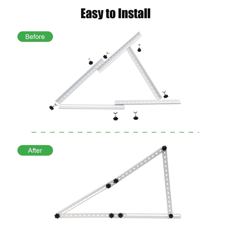 Solar Panel Mounting Brackets Kit