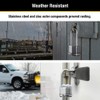Master Lock M5XQLJ Magnum Heavy Duty Outdoor Padlock with Key,