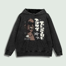 Sopula Rebel Graphic Hoodie 100% Cotton US Warehouse 6 ColorsColor: Light gray, Size: L