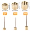 AHANDMAKER 3 Pcs Brass Incense Burner Holder, 3 Style 9