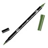 Tombow Dual Brush Pen Art Marker, 177 - Dark Jade,