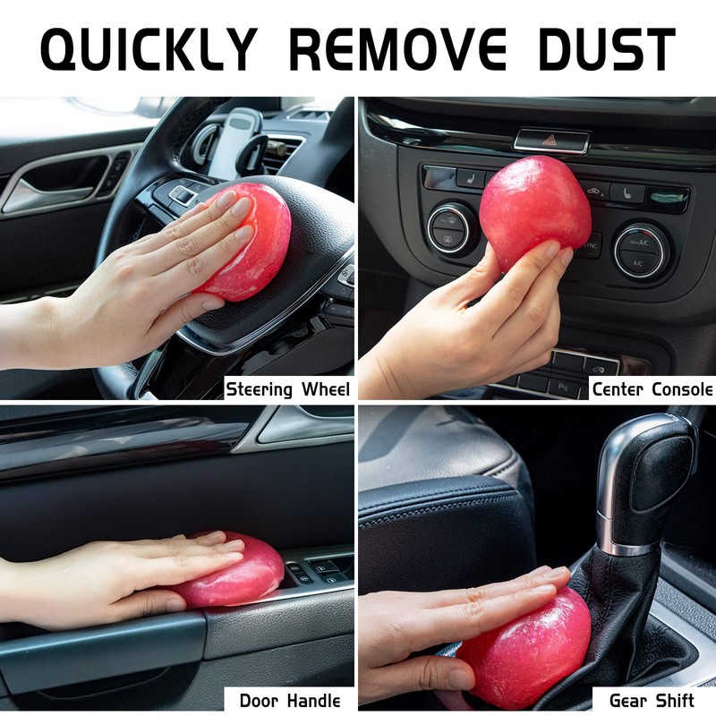TICARVE 2Pack Cleaning Gel Car Putty Car Clean Putty Gel
