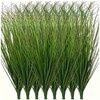 Onion Grass Artificial Plants Outdoor, Faux Shrubs Wheat Grass, 15Pcs