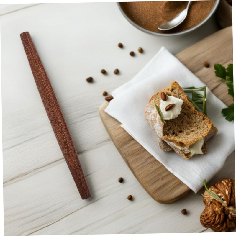 ULTECHNOVO 2pcs Wooden Rolling Pin Dough Rollers for Baking Ergonomic