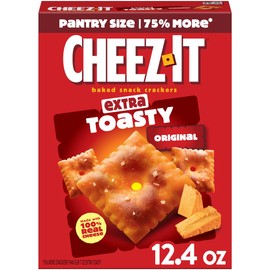 Sunshine Bakeries, Cheez-It, Extra Toasty, Cheese Crackers, 12.4 Ounce Box (Pack of 3)