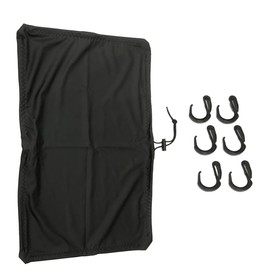 Audiofan Waterproof Stretch Fabric, 16.5 x 23.6 inches (420 x 600 mm), Touring Net, Bike Net, Motorcycle Net, Cargo Net, Rear Box Cover, Bike, Waterproof Cover, Cargo Fastener, Hanging Hook, Prevents