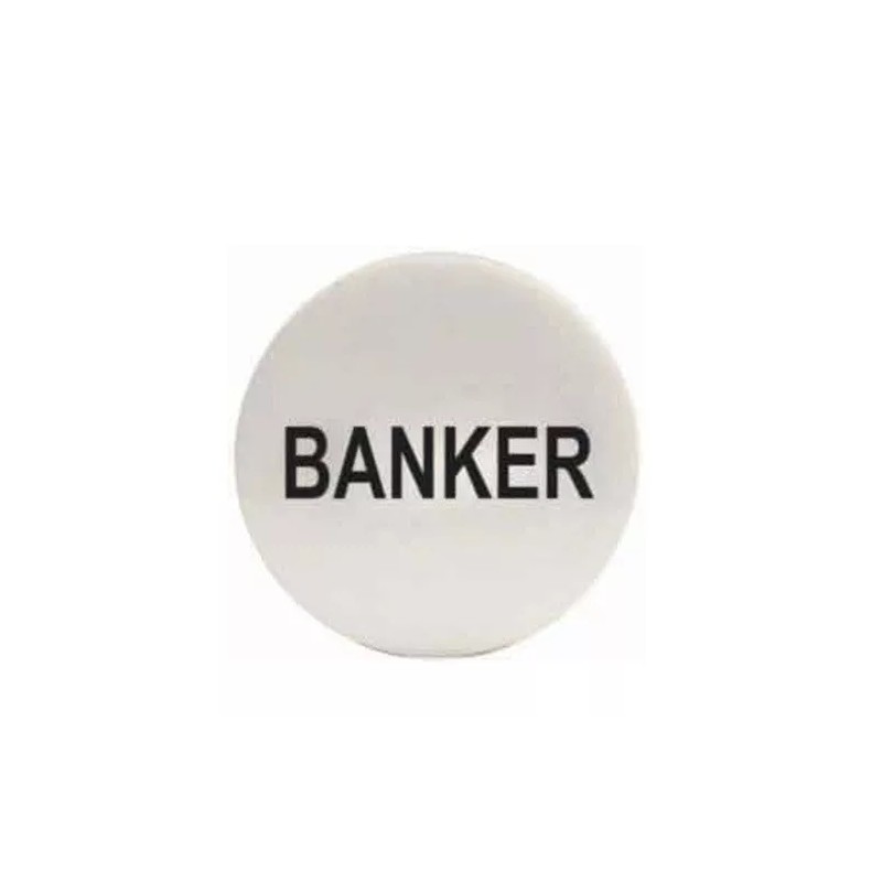 Undisclosed Banker Puck - 2 inch x 1/4 inch