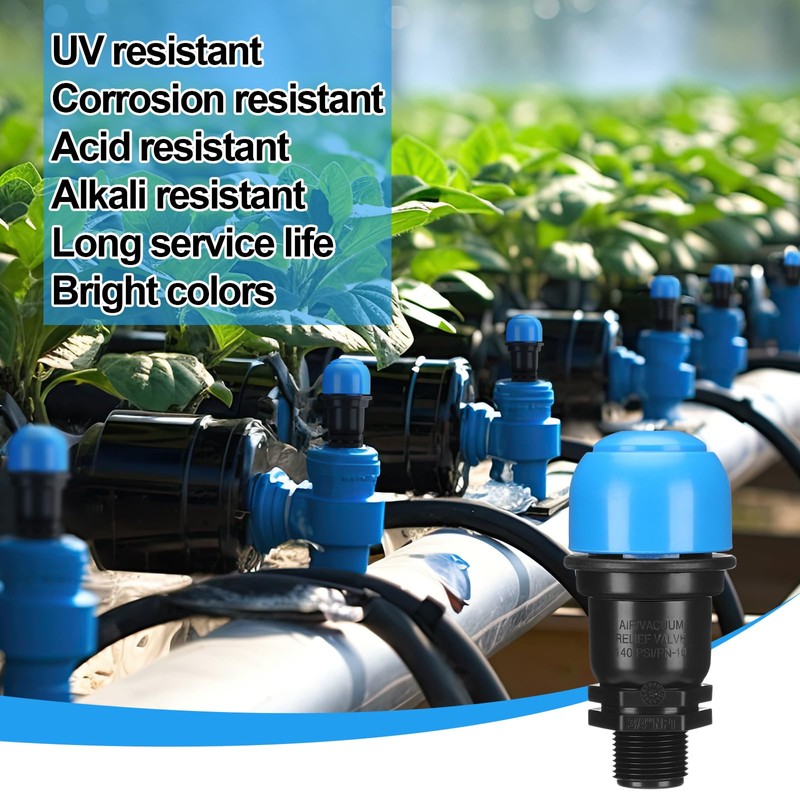 Threlaco 2 Pack Air Release Valve 3/4 Inch Air and