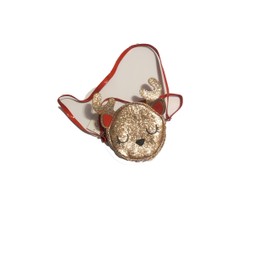 Cat & Jack Girls Reindeer Crossbody Bag Gold