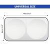 Xukey Foldable Extra Large Car Sun Shade Windshield Visor UV
