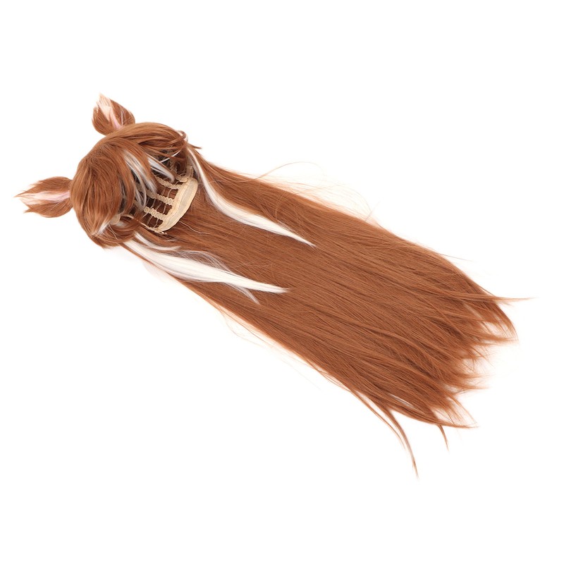 Cosplay Wig Long Straight Adjustable Exquisite Game Anime Cosplay Synthetic