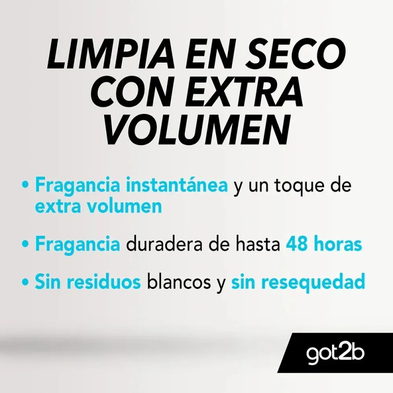 Shampoo en seco Got2b Extra Volume 200ml