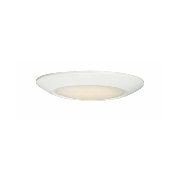 Maxim 57636WT Diverse 6" 4000K LED Flush Mount Bowl Ceiling
