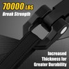 3/4" D Ring Shackle, 70000 Lbs Break Strength, Clevis Shackle