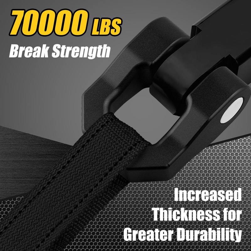 3/4" D Ring Shackle, 70000 Lbs Break Strength, Clevis Shackle