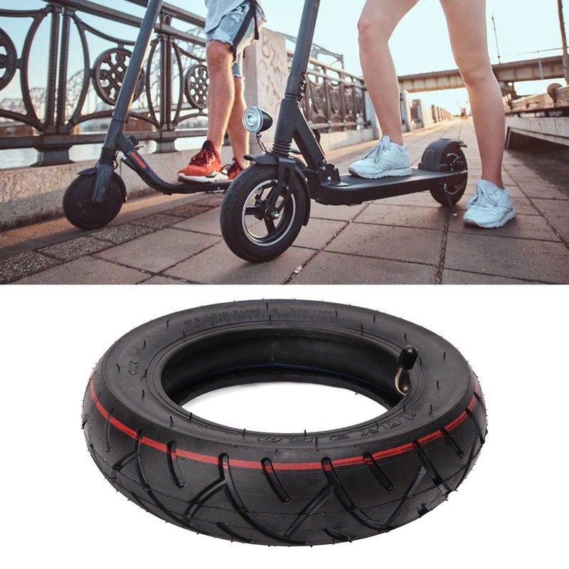 Scooter Inner Outer Tire Anti Shock 10 X 2.50 Rubber