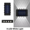 Solar Wall Light Outdoor LED Garden Lamp – Waterproof Solar