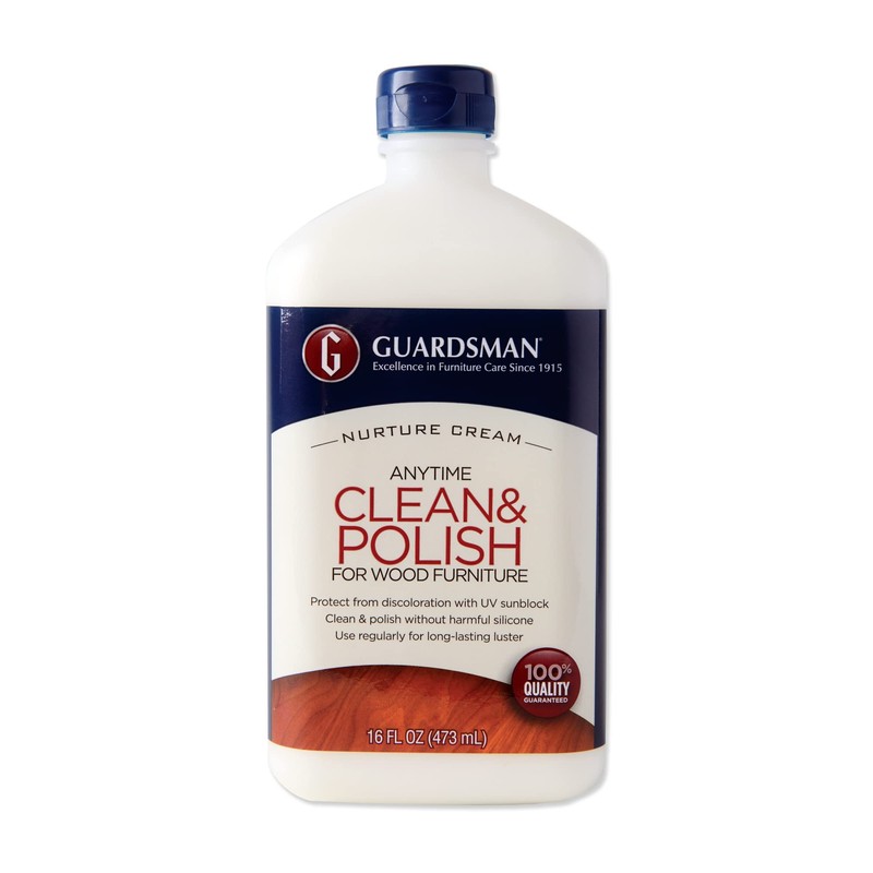 Guardsman Clean & Polish For Wood Furniture - Cream Polish