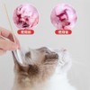 HOODAMY ‌ 長い綿棒 ペット用 犬猫耳掃除 やわらかい先端 耳奥の汚れすっきり 肌に優しい デリケートゾーンケア 100本入り