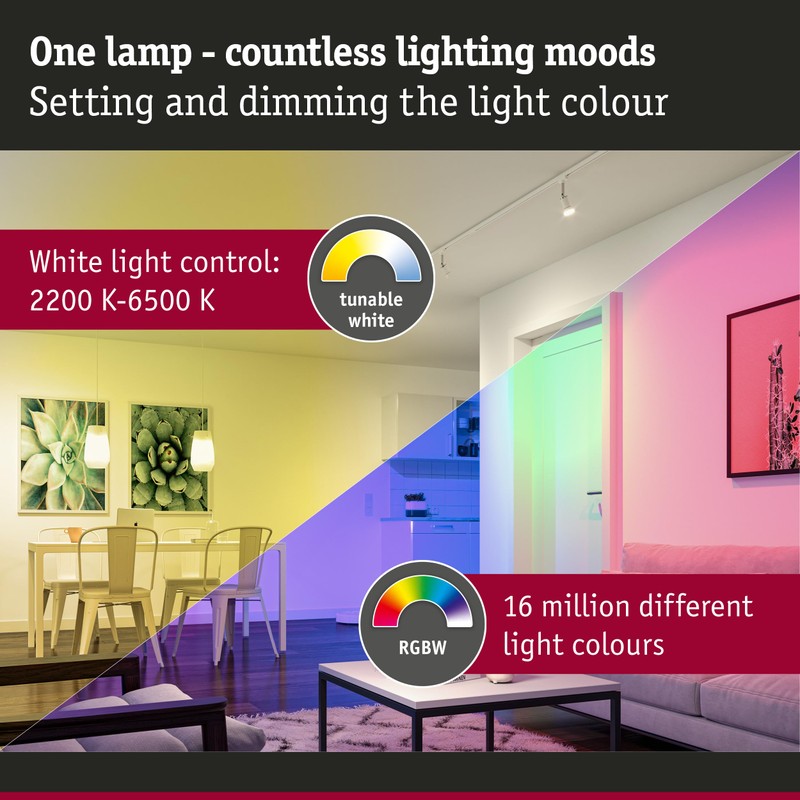 Paulmann 29147 Standard 230V Smart Home Zigbee LED Reflector GU10