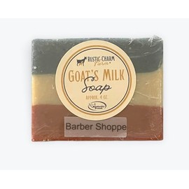 Rustic Charm Farm Goat Milk Soap (Barber Shoppe)