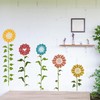 Keluna Large Flower Stencils - Giant Sunflower Stencils for Wall