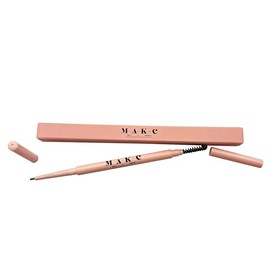 Double-Headed Eyebrow Pencil, Dual-Ended Brow Definer By M - A - K - C, Ultra=fine precision features and built in Spoolie brush on the other end fof effortless shaping, filling and blending.