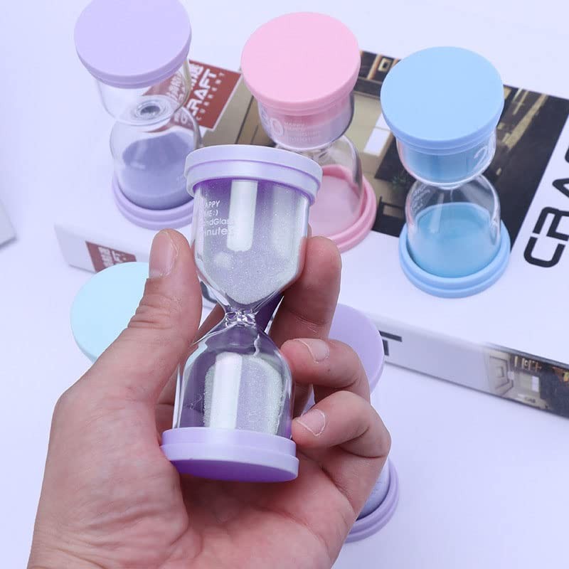 Sand Timer 15 Minute Purple Sand Timer for Kids Game