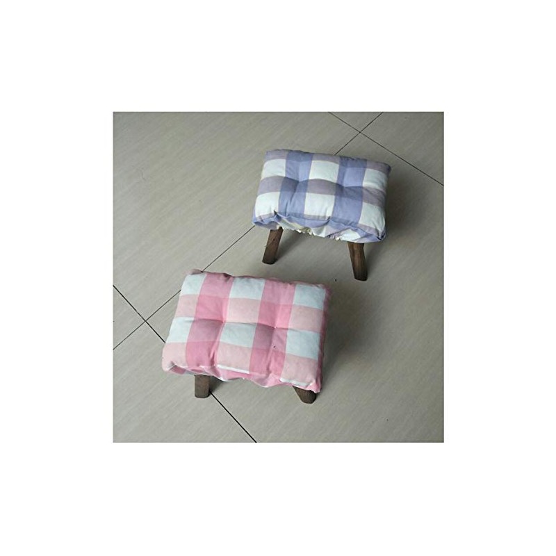 TINTON LIFE Padded Rectangle Bar Stool Cover Cushion with Elastic