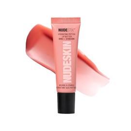 NUDESTIX Hydrating Peptide Lip Butter – Glossy Lip Balm with Avocado, Shea Butter & 2% Peptides for Hydration & Plumping | Clean, Vegan & Cruelty-Free