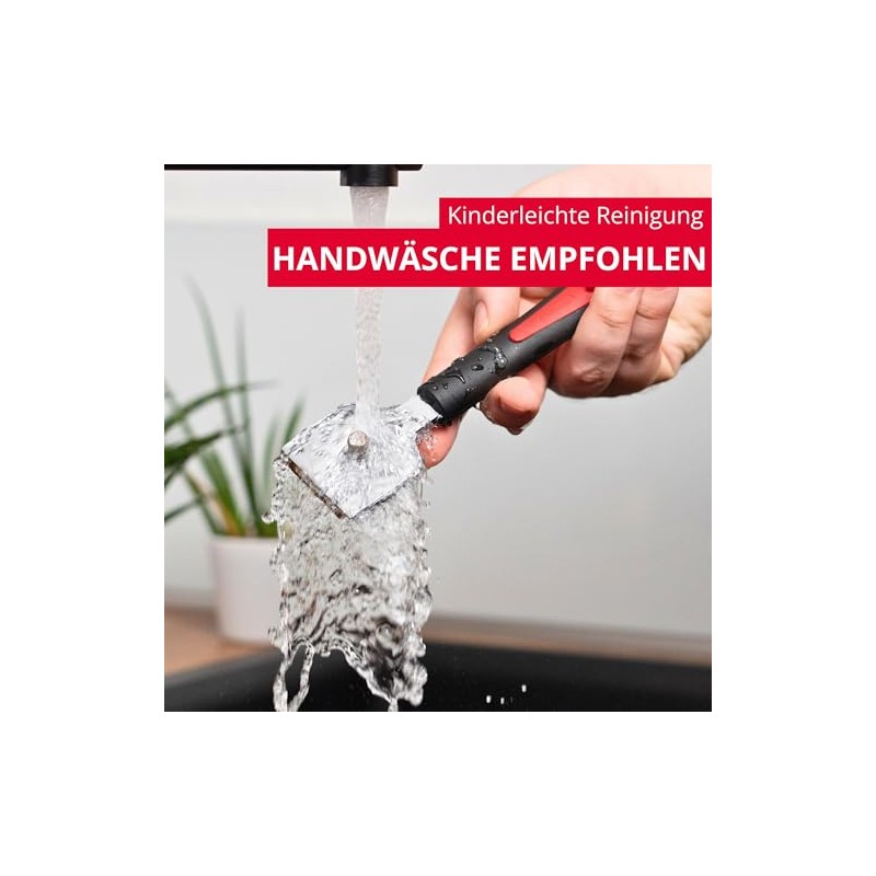 Westmark Ceramic Hob and Cleaning Scraper, with 5 Cleaning Blades,