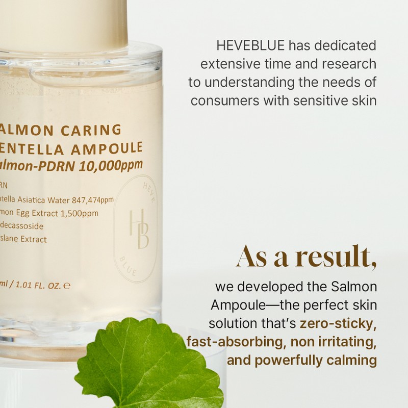 HEVEBLUE [HEVEBLUE]Salmon Caring Centella Ampoule 30ml