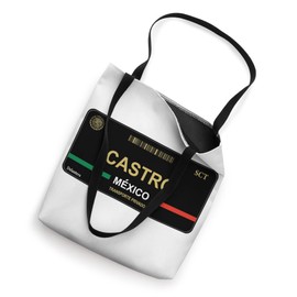 Apellido Castro License Plate Family Last name Castro Tote Bag