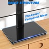 Rfiver Universal Swivel Tabletop TV Stand for Flat Screens 23