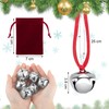 36 Set The Polar Santa Sleigh Bell Gift Christmas Reindeer