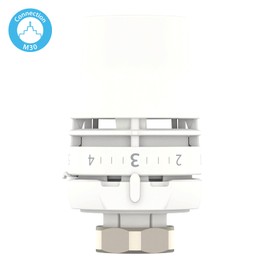 Danfoss Redia M30x1.5 Thermostatic Sensor with Fluid Filled Thermostatic Bellows and Built-in Sensor