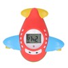 Baby Bath Thermometer IPX7 Waterproof Accurate Cartoon Airplane Shape Small