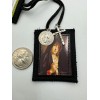 Seven Sorrows of Mary Scapular Black w/ St. Benedict and