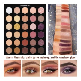 Paleta De Sombras De Ojos Ucanbe Pretty Pro, 86 Colores De M
