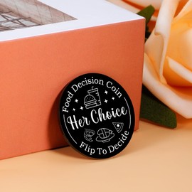 Boo Basket Stuffer for Women Men Boo Basket Stuffers for Him Her Boyfriend Girlfriend Husband Wife, Food Decision Coin, Anniversary Wedding Gifts for Couples Christmas Stocking Stuffers for Men Women