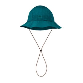 Buff| Cappello Go Bucket, Regolabile, Confortevole, Protezione UPF50, Pieghevole, Outdoor, Esplorazione, Avventura, S/M, Blu